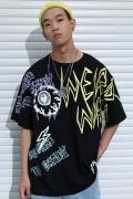 MISHKA M21000030 T-Shirt BLACK