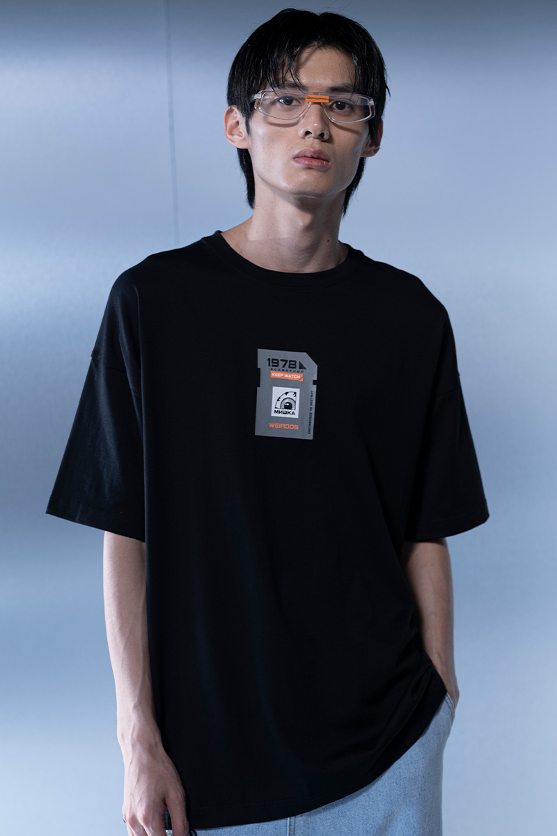 MISHKA M21000059 T-Shirt BLACK