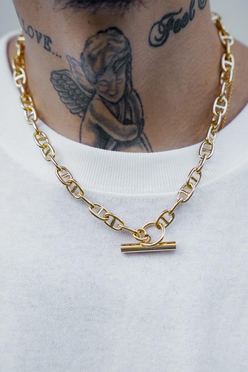 Subciety (サブサエティ) 2WAY NECKLACE GOLD