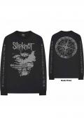 SLIPKNOT Unisex Long Sleeve Tシャツ: Subliminal Verses (Back & Sleeve Print)