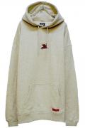 TOY MACHINE TMP20SW15 PULLOVER PARKA ASH GRAY