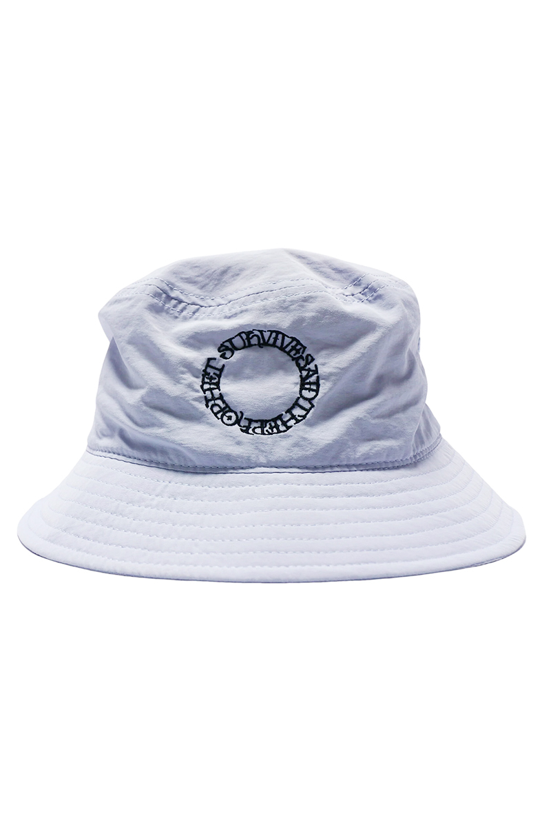 Survive Said The Prophet CIRCLE BUCKET HAT POWDER