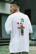 Subciety (サブサエティ) Pinup TEE WHITE