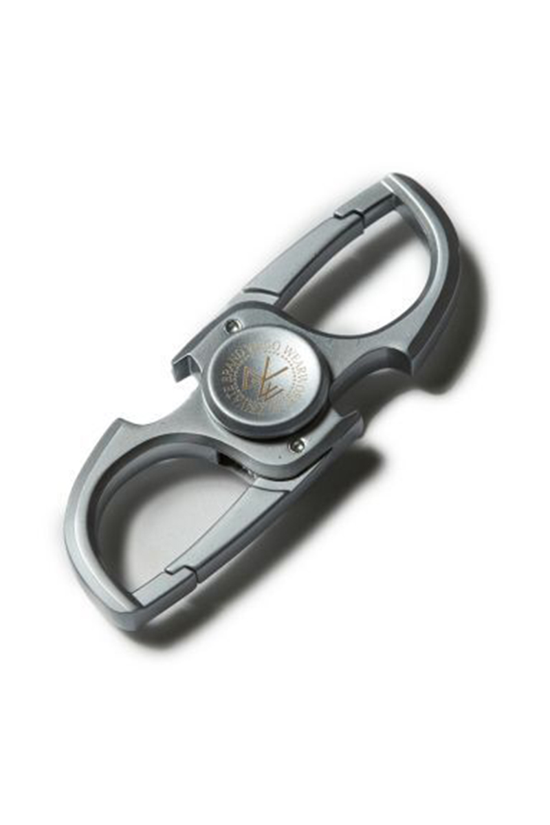 VIRGOwearworks (ヴァルゴウェアワークス) Revo carabiner key holder SILVER