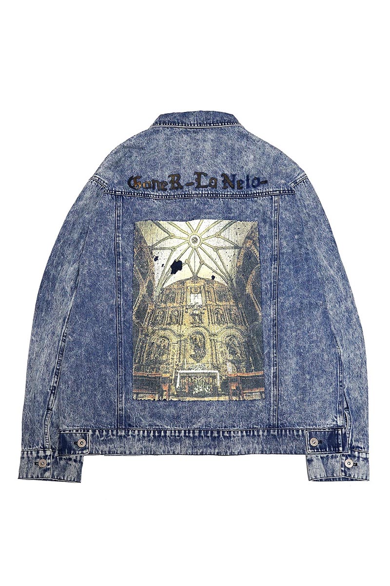 GoneR -La Neta-　Chemical Wash Denim Jacket INDIGO