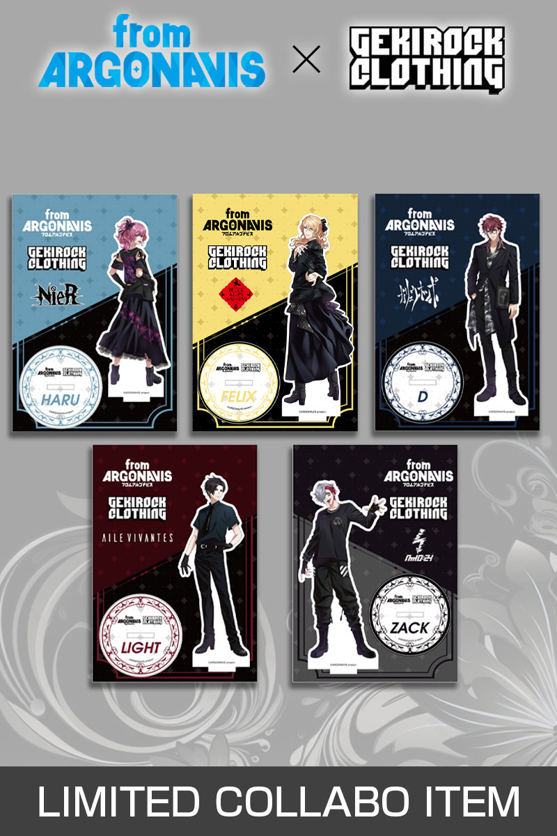 Fantôme Iris×GEKIROCK CLOTHINGコラボ限定アクリル・スタンド