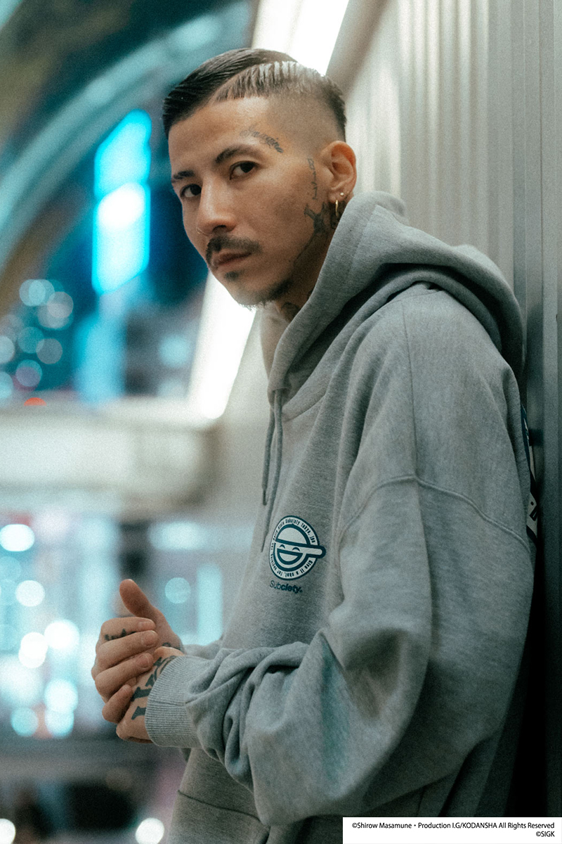 攻殻機動隊 STAND ALONE COMPLEX x Subciety incident PARKA 攻殻機動隊 STAND ALONE COMPLEX x Subciety incident PARKA