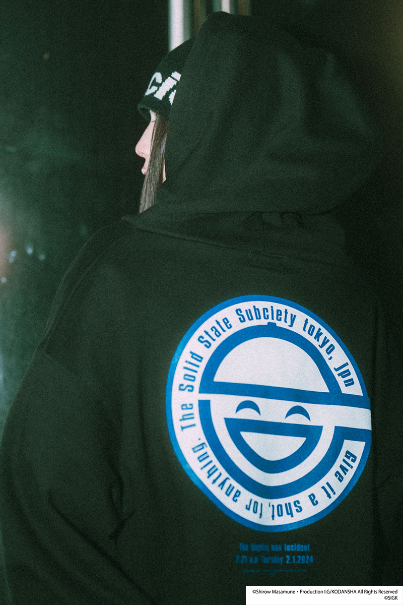 攻殻機動隊 STAND ALONE COMPLEX x Subciety incident PARKA 攻殻機動隊 STAND ALONE COMPLEX x Subciety incident PARKA