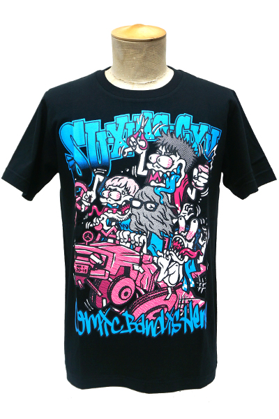 四星球 モンスターTシャツ(黒)
