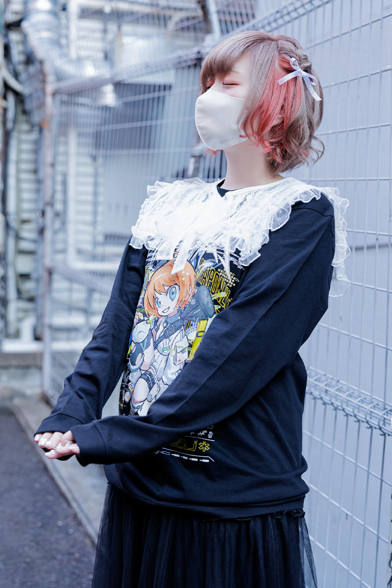 あやぽんず＊×Am10:24×GEKIROCK CLOTHINGコラボ・ロンT