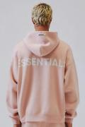 FOG ESSENTIALS  Riflector Logo Hoodie PINK