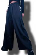 NieR (ニーア) SIDE TWO-TONE WING WIDE PANTS