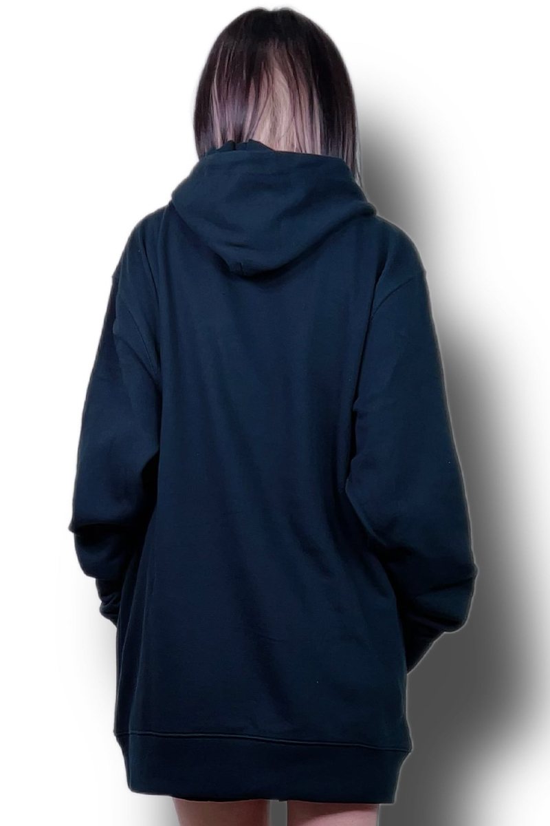 NieR (ニーア) 8.4oz LONG LENGTH LOGO PARKA【BLACK】 / ロック NieR (ニーア) 8.4oz LONG LENGTH LOGO PARKA【BLACK】 / ロック