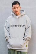 Subciety (サブサエティ) EMBROIDERY PARKA GRAY