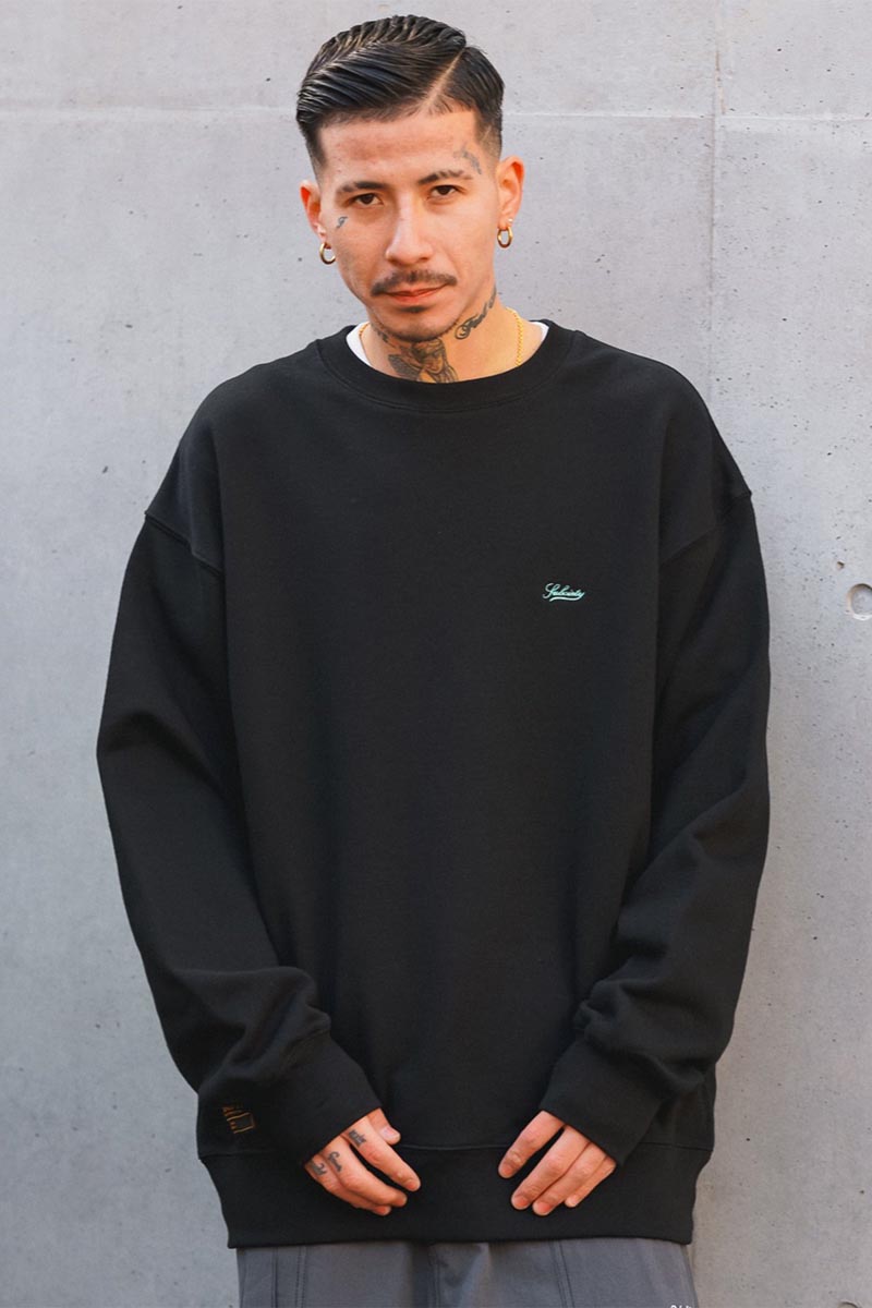 Subciety (サブサエティ) SLUGGER SWEAT BLACK