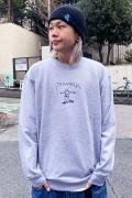 THRASHER (スラッシャー) TH8428PLGONZ SWEAT GRAY