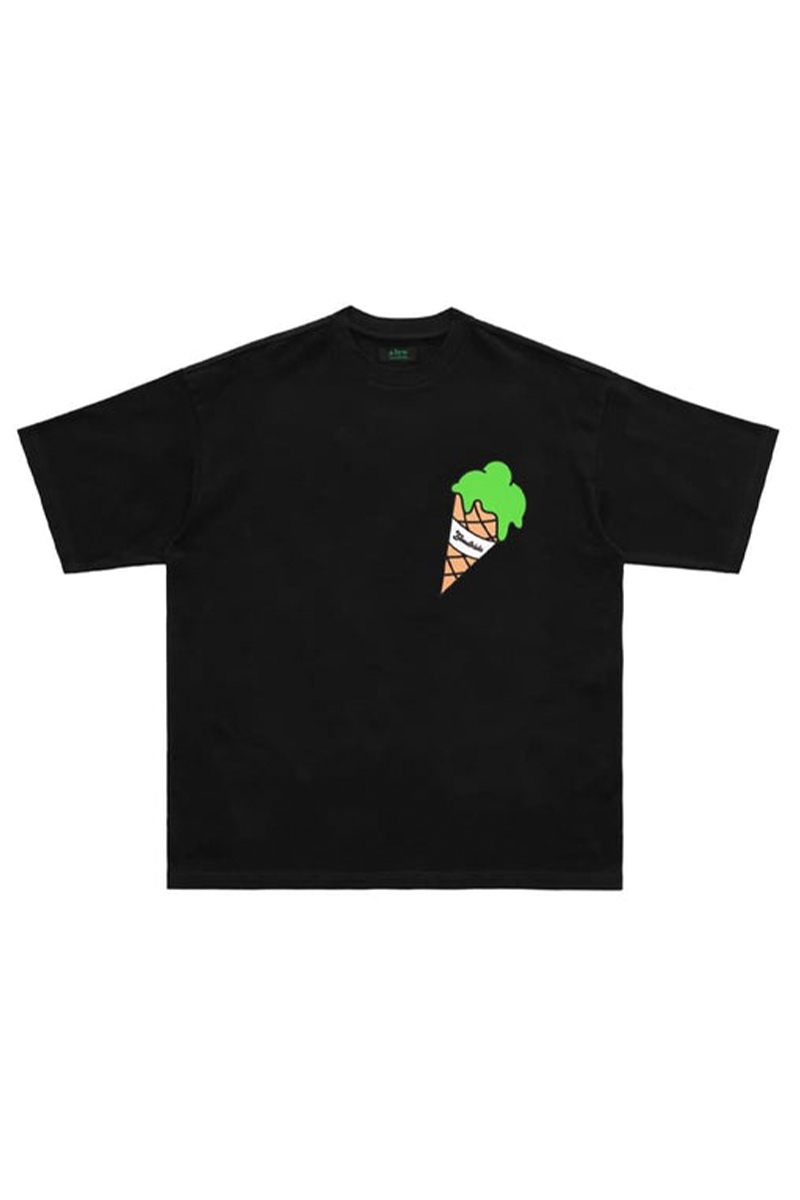 A FEW GOOD KIDS ICECREAM TEE BLACK