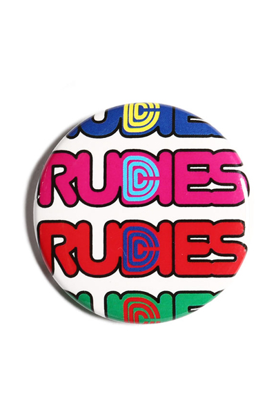RUDIE'S GLIDE BADGE WHITE