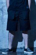 Zephyren(ゼファレン) DOUBLE POCKET SHORTS BLACK