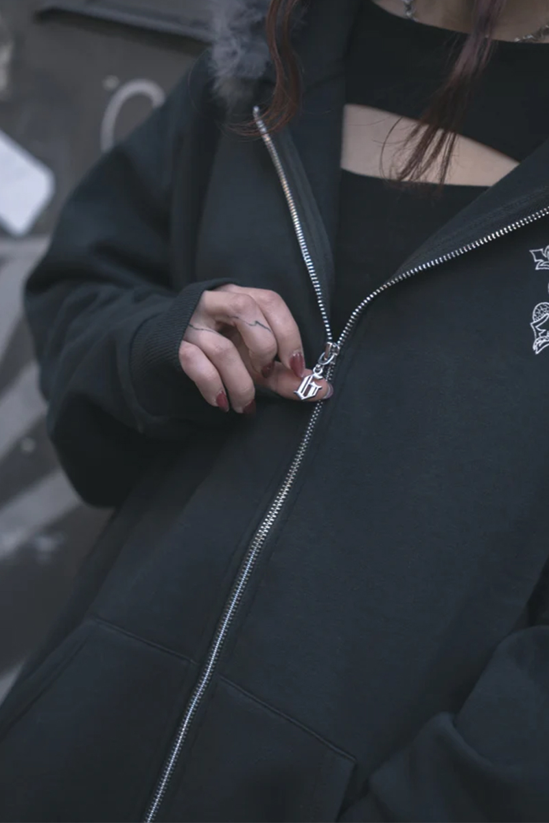gibous (ギボス) snakecross hood fur parker / ロック gibous (ギボス) snakecross hood fur parker / ロック