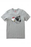 STAPLE×Hello Kitty Worldwide Tee HEATHER GRAY