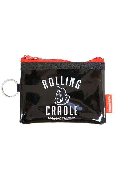 ROLLING CRADLE CYCLOPS SHOUT COIN CASE / Black-White