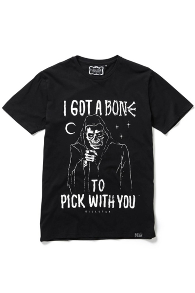 KILL STAR CLOTHING PICK A BONE T-Shirt [B]