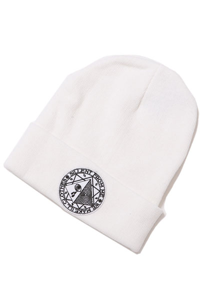 SILLENT FROM ME D&C-Beanie- WHT