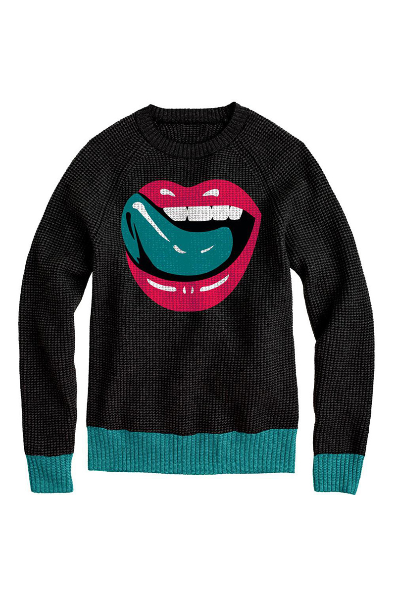 FALLING IN REVERSE Knit Sweater Sweatshirt