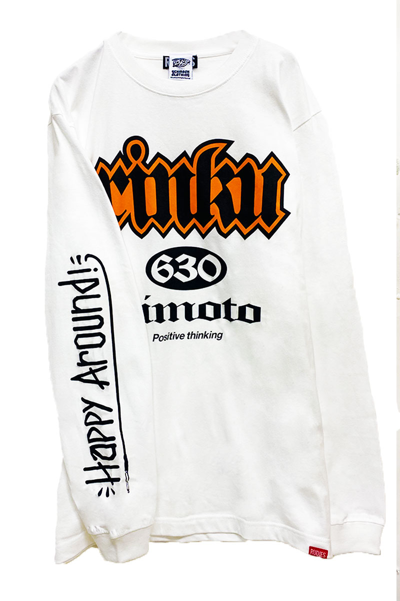 愛本りんく × RUDIE'S コラボ限定ロンT / ロックファッション