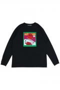 ROLLING CRADLE SMILE LONG SLEEVE BLACK