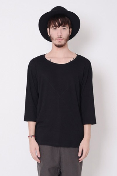 VIRGO Comfyz 無地カットソー BLACK