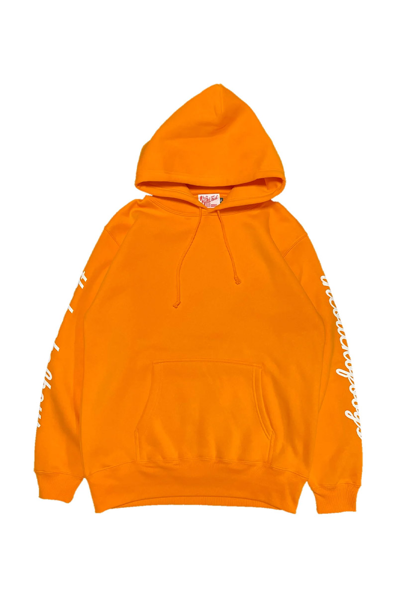 TheBackOfBoys(ザバックオブボーイズ) Arm Logo Pullover Hoodie ORANGE