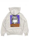 TheBackOfBoys(ザバックオブボーイズ) Cute Girl Zip Hoodie Type2 ASH
