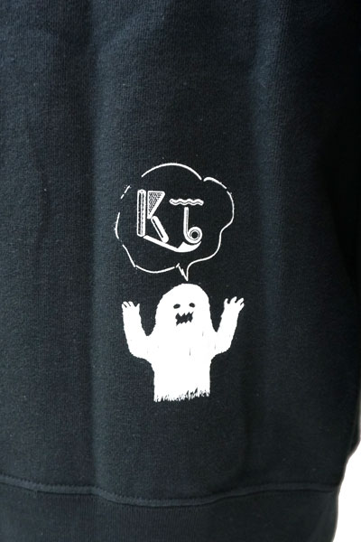 ロックファッション バンドグッズのgekirock Clothing Keytalk モンスターパーカー Black