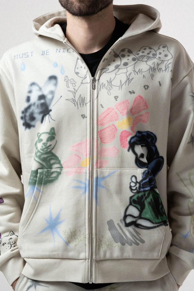 RIPNDIP (リップンディップ) GOOSEBUMPS ZIP HOODIE