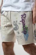 RIPNDIP (リップンディップ) GOOSEBUMPS RAW EDGE SWEAT SHORTS