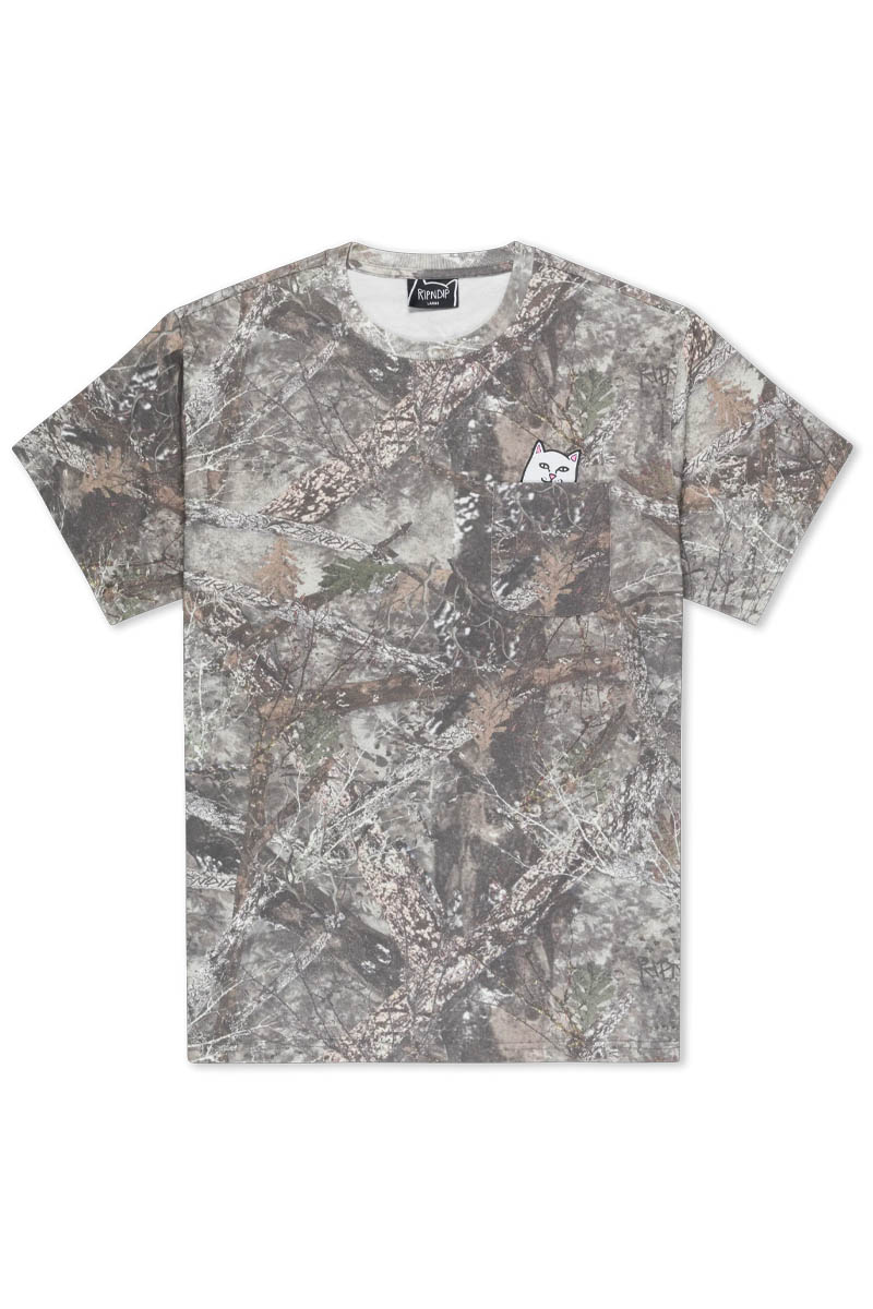 RIPNDIP (リップンディップ) LORD NERMAL POCKET TEE - Nerm Tree Camo