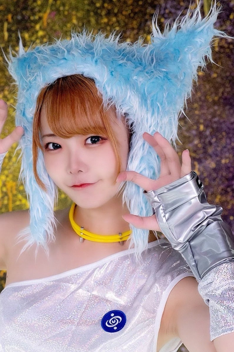 AIKA ELECTRONICS(アイカエレクトロニクス) Fur cap Galaxy【SKY】