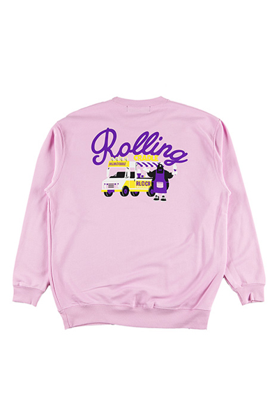 ROLLING CRADLE CYCLOPS HOLIDAY-ICECREAM- / Pink