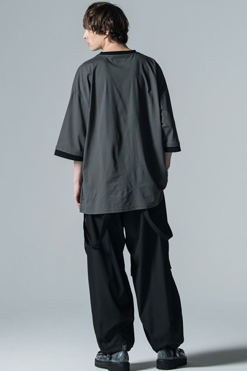 glamb (グラム) Suspender Knee Tuck Slacks / サスペンダーニー