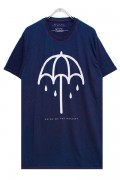 BRING ME THE HORIZON UMBRELLA WITH BURN OUT FINISHING NAVY