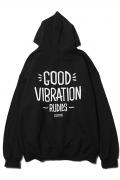 RUDIE'S (ルーディーズ) HELLO HOOD SWEAT BLACK