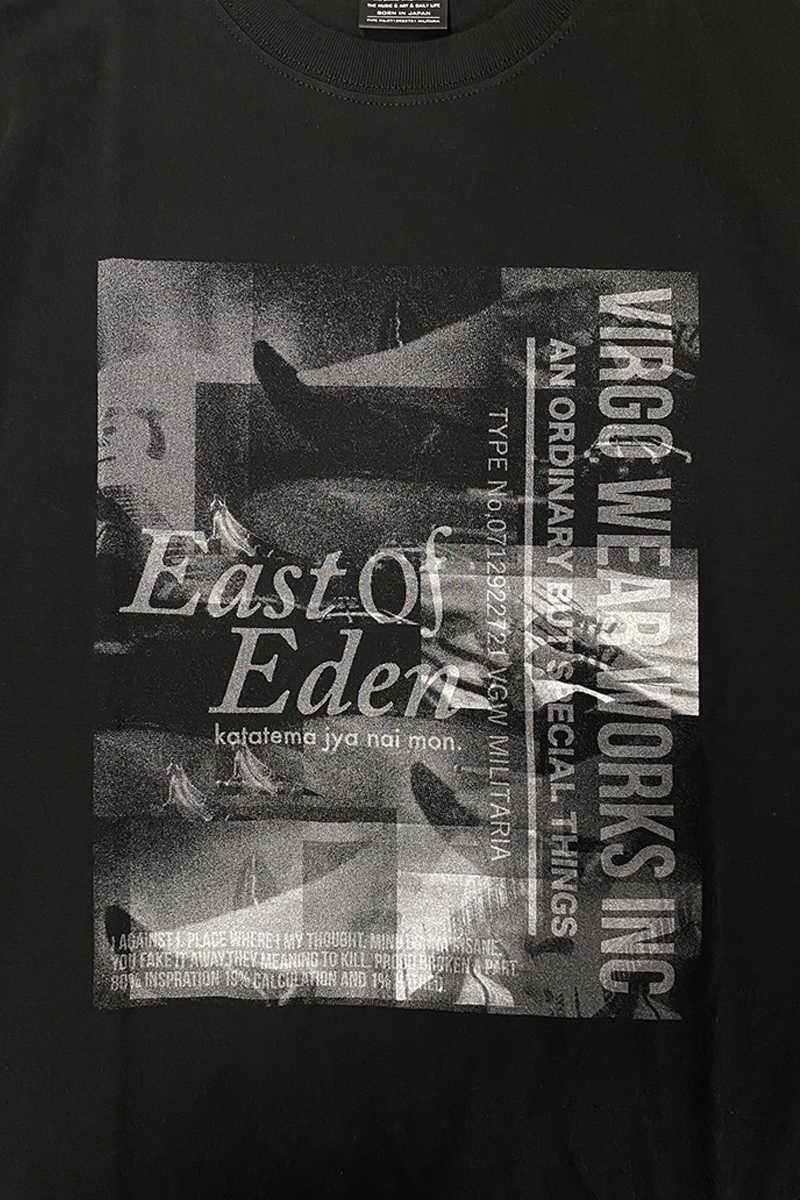 East Of Eden×VIRGOwearworks×GEKIROCK CLOTHING限定コラボ・T