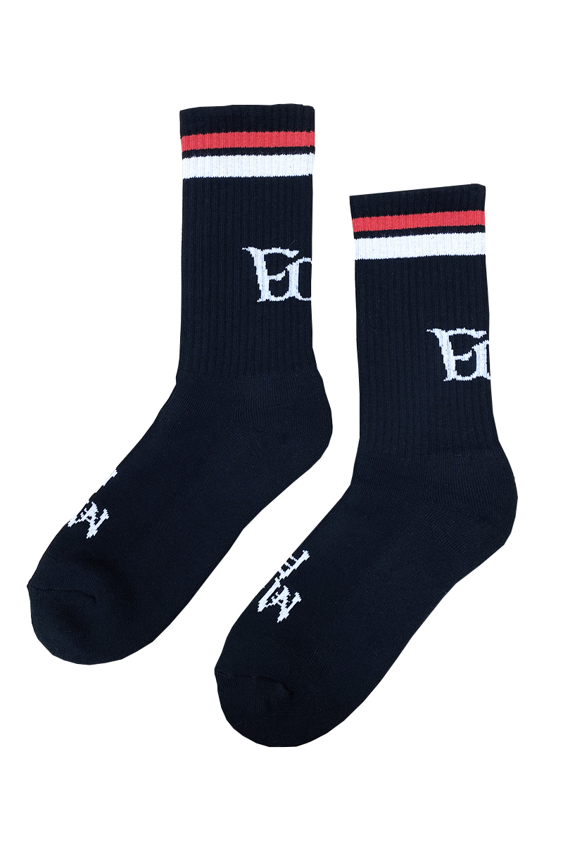 East Of Eden×VIRGOwearworks×GEKIROCK CLOTHING限定コラボ・ソックス　BLACK