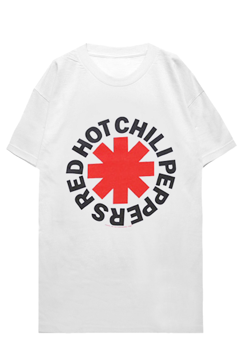 RED HOT CHILI PEPPERS Asterisk Logo White