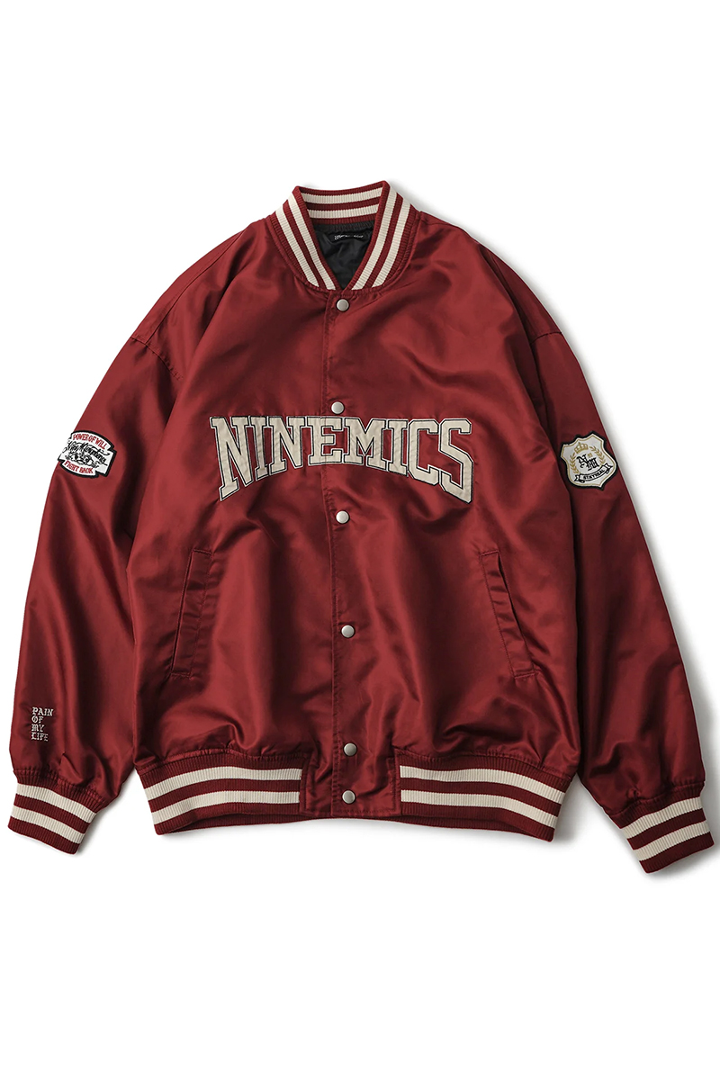 NineMicrophones(ナインマイクロフォンズ)NYLON STADIUM JKT NineMicrophones(ナインマイクロフォンズ)NYLON STADIUM JKT