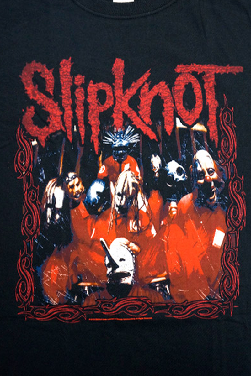 SLIPKNOT UNISEX T-SHIRT: BAND FRAME / ロックファッション SLIPKNOT UNISEX T-SHIRT: BAND FRAME / ロックファッション