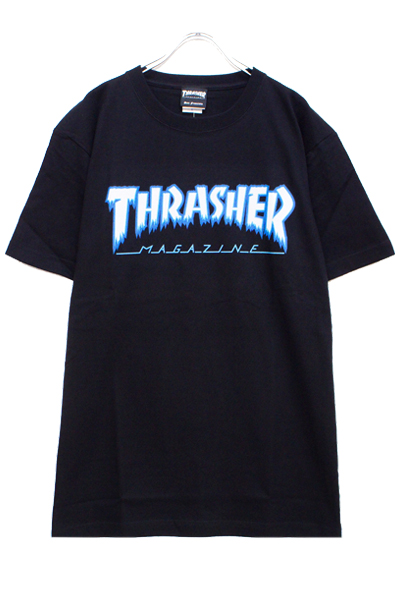 THRASHER TH81226 HOMETOWN ICE S/S BLACK