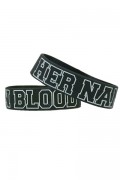 HER NAME IN BLOOD WRISTBAND Black x White